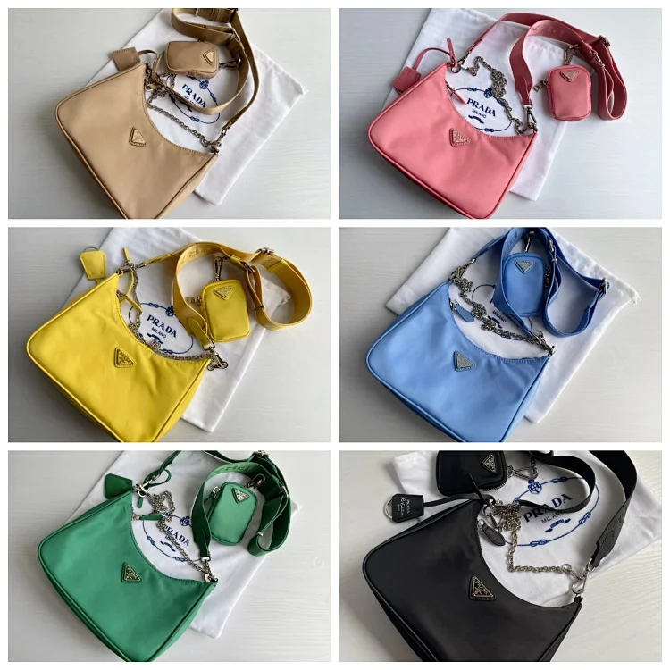 Prada Re-Edition 2000 Nylon Shoulder Tasche