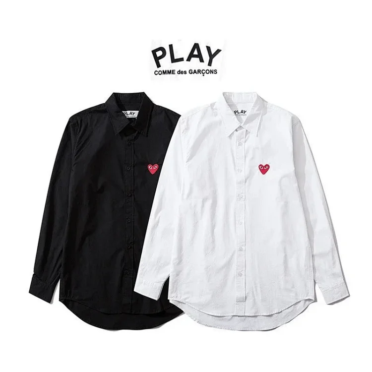 PLAY COMME des GAR ONS Heart Logo Long-S Hoodie