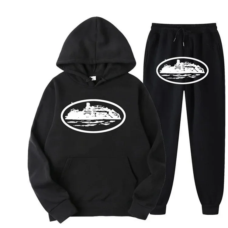 Corteiz Cruise Ship & Joggers Hoodie