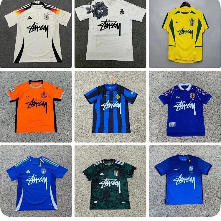 STUSSY 10 styles Football shirt