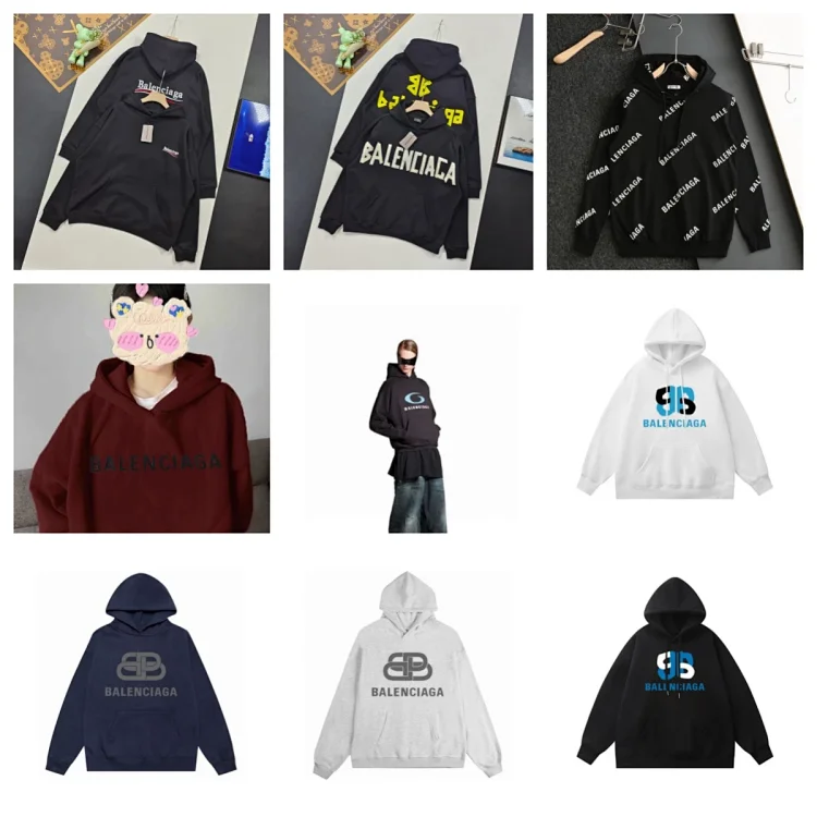 Balenciaga Logo 9 styles Hoodie