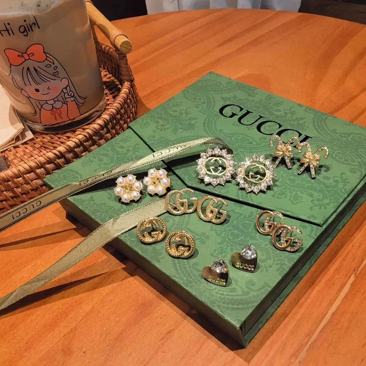 Gucci GG Supreme Earrings 29 styles Accessory