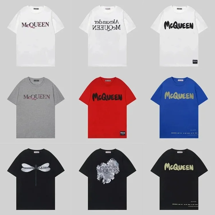 Alexander McQueen Logo 31 style T-shirt
