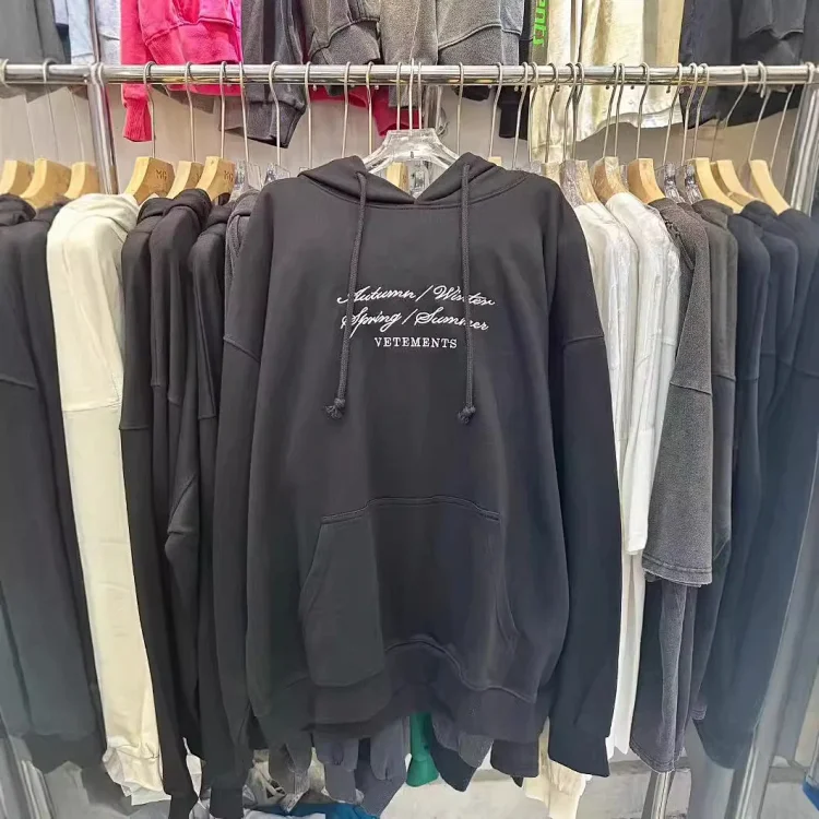 VETEMENTS Autumn Winter Spring Summer Ho Hoodie