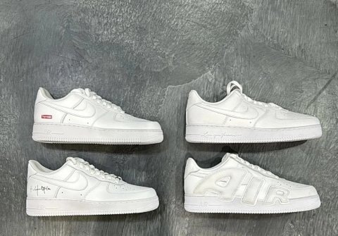 G OG XP OWF A r F0rce 1 White Compilati Sneakers